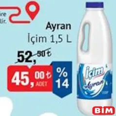 İÇİM AYRAN 1,5 L